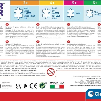 PUZZLE STITCH - 2X20 PEÇAS, CLEMENTONI