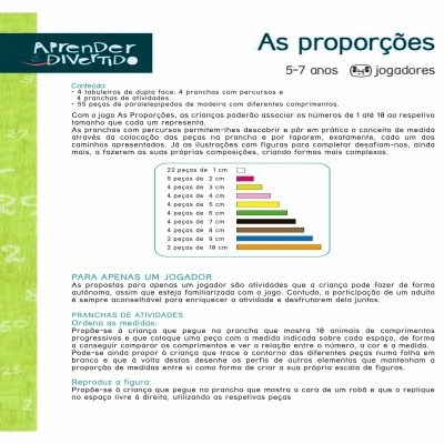 APRENDER É DIVERTIDO… AS PROPORÇÕES, EDUCA