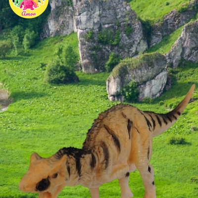 CONJUNTO FIGURAS MINIATURAS ANIMAIS - DINOSSAUROS