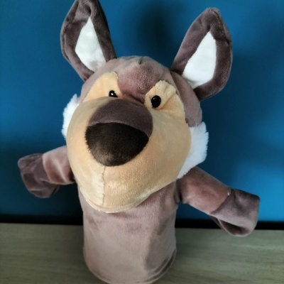 FANTOCHE DE MÃO EM TECIDO 25CM