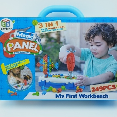 A MINHA PRIMEIRA BANCADA DE CONSTRUÇÃO 3 EM 1