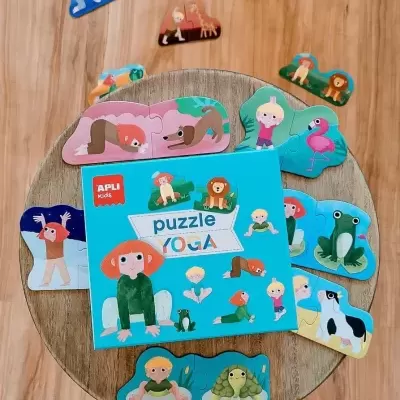 PUZZLE DUO YOGA - IOGA PARA CRIANÇAS, APLI PUZZLE DUO YOGA - IOGA PARA CRIANÇAS, APLI