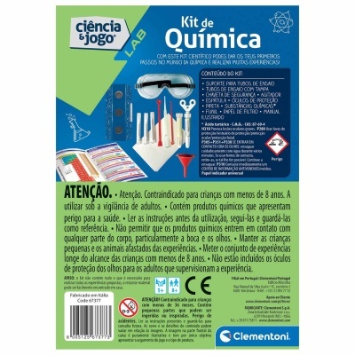 KIT DE QUÍMICA CLEMENTONI