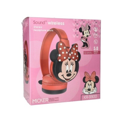 HEADPHONES BLUETOOTH PARA CRIANÇA - MINNIE