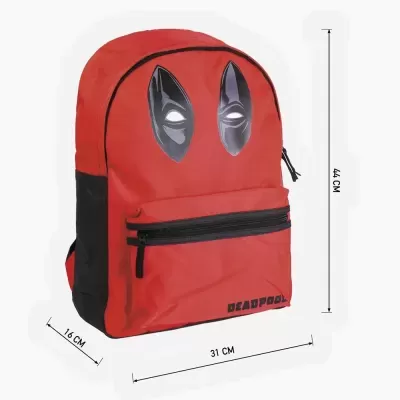 MOCHILA ESCOLAR 44CM DEADPOOL