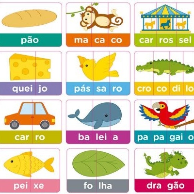 PUZZLE SÍLABA A SÍLABA OLIVO