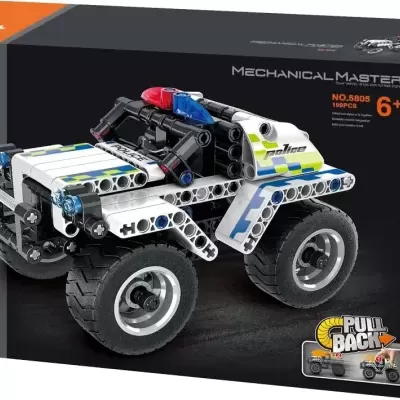 CONJUNTO DE CONSTRUÇÃO CARRO POLÍCIA 5805 iM.Master