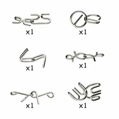 CRAZIX - JOGO DE LÓGICA COM PEÇAS DE METAL, DJECO