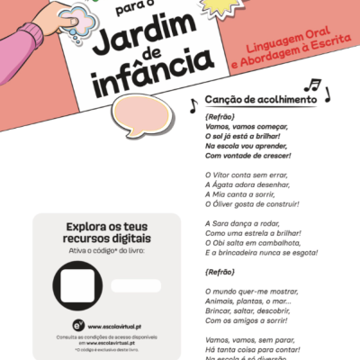 VAMOS PARA O JARDIM DE INFÂNCIA - LINGUAGEM ORAL E ABORDAGEM À ESCRITA (5-6 ANOS)
