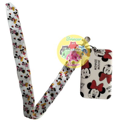 PORTA-CARTÕES COM FITA