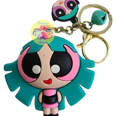 PORTA-CHAVES DE PERSONAGENS - POWERPUFF GIRLS