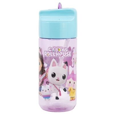 GARRAFA TRITAN COM PALHINHA 430ml GABBY'S DOLLHOUSE