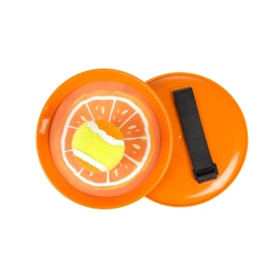 JOGO RAQUETES COM VELCRO - FRUTOS