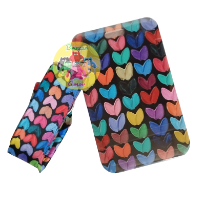 PORTA-CARTÕES COM FITA