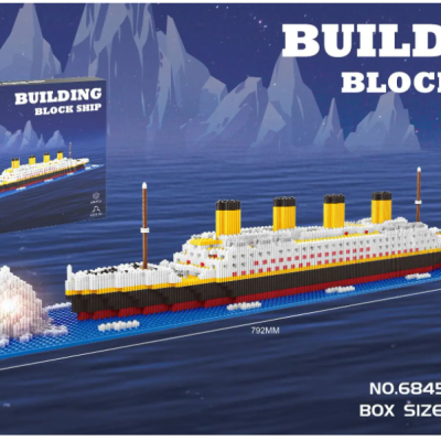 BLOCOS DE CONSTRUÇÃO TITANIC 68457, LINKGO
