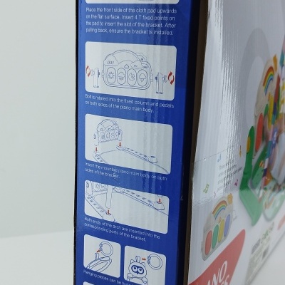 TAPETE DE ATIVIDADES COM CHOCALHOS E PIANO