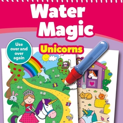 LIVRO DE PINTURA COM ÁGUA - GALT WATER MAGIC UNICÓRNIOS