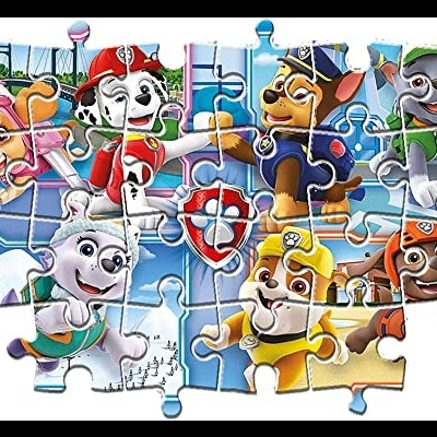 PUZZLE PATRULHA PATA - 2X60 PEÇAS, CLEMENTONI