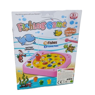 JOGO DE PESCA ELETRÓNICO - 15 PEIXINHOS