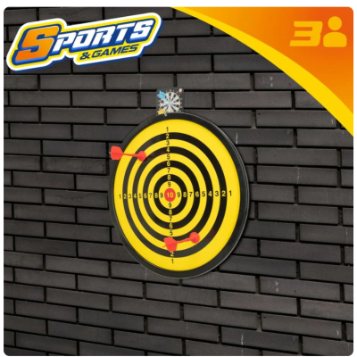 JOGO DO ALVO DUPLO C/ DARDOS MAGNÉTICOS