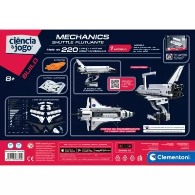 NASA SHUTTLE FLUTUANTE - LABORATÓRIO DE MECÂNICA CLEMENTONI