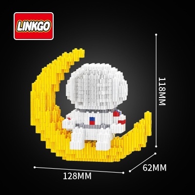 BLOCOS DE CONSTRUÇÃO ASTRONAUTA 68319 LINKGO