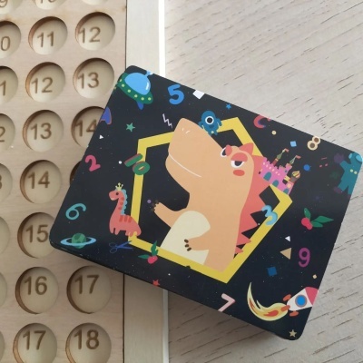 QUADRO DA ADIÇÃO EM MADEIRA