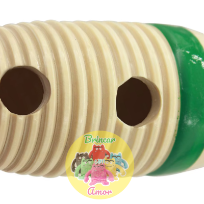 RECO RECO EM MADEIRA 21CM