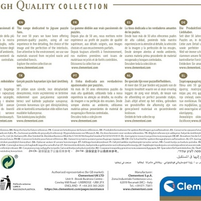 PUZZLE ALTA QUALIDADE: TORRE EIFFEL - 1000 PEÇAS, CLEMENTONI