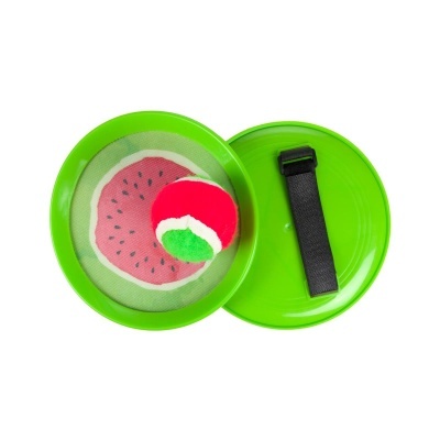 JOGO RAQUETES COM VELCRO - FRUTOS