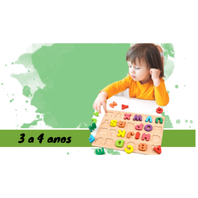 3 - 4 Anos | Brincar e Aprender para Mentes Curiosas