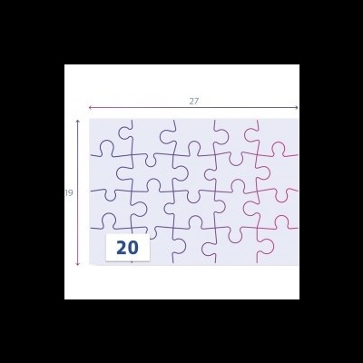 PUZZLE SPIDEY - 2X20 PEÇAS, CLEMENTONI