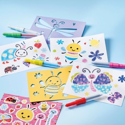 CONJUNTO CANETAS MÁGICAS DE SOPRO 36 PEÇAS TOTUM