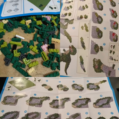 BLOCOS DE CONSTRUÇÃO DINOSSAURO 68299, LINKGO