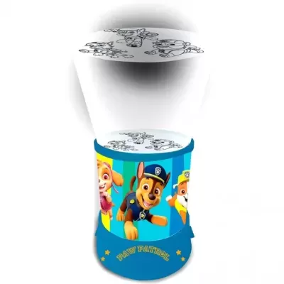 LUZ NOTURNA LED COM PROJEÇÃO PATRULHA PATA