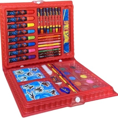 CONJUNTO DE DESENHO E PINTURA C/ MALA SPIDERMAN