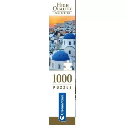 PUZZLE ALTA QUALIDADE: SANTORINI - 1000 PEÇAS, CLEMENTONI
