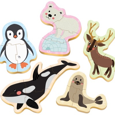 BABY PUZZLE ... ANIMAIS POLARES EDUCA