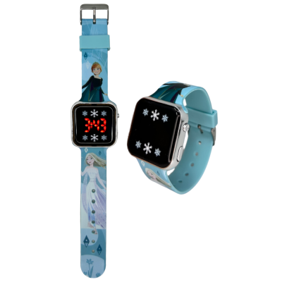 RELÓGIO DIGITAL LED DE PULSO FROZEN