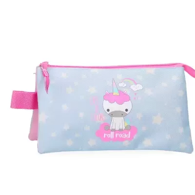 ESTOJO TRIPLO ESCOLAR 22CM I AM A UNICORN