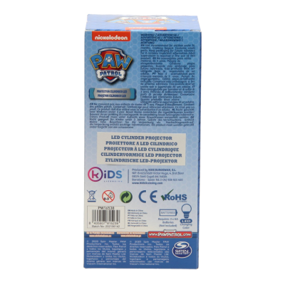 LUZ NOTURNA LED COM PROJEÇÃO PATRULHA PATA