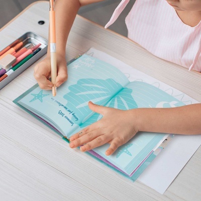 DIÁRIO 3D C/ CHAVE 300 PÁGINAS - SEREIA