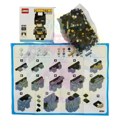 BLOCOS DE CONSTRUÇÃO BATMAN 68104 LINKGO