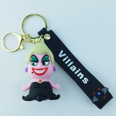 PORTA-CHAVES DE PERSONAGENS - PEQUENA SEREIA