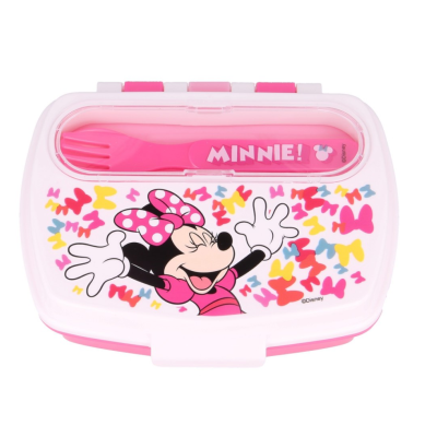 SANDUICHEIRA COM TALHERES MINNIE