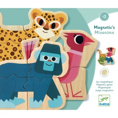 MAGNETIC'S MIXANIMO - CONSTRÓI ANIMAIS MAGNÉTICOS, DJECO