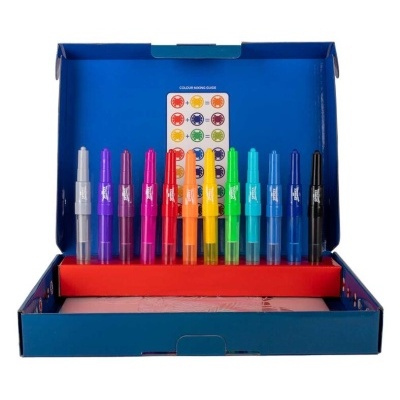 CONJUNTO CANETAS DE SOPRO 28 PEÇAS - SPIDEY