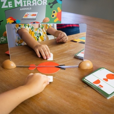 ZE MIRROR ANIMAIS - JOGO DE REFLEXOS EM ESPELHO, DJECO