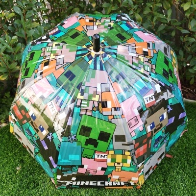 GUARDA-CHUVA 46CM PVC MINECRAFT