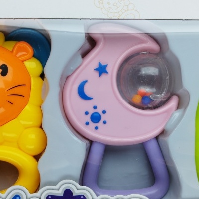 CONJUNTO 4 CHOCALHOS COM MORDEDORES